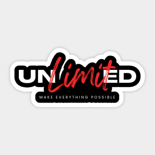 Unlimited Sticker